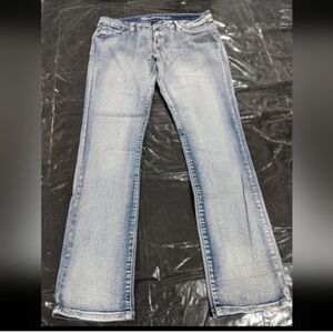 Vintage Retro Rare Light Wash Blue Denim Jeans Pants Grunge Emo